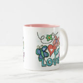 Tasse 2 Couleurs Love Garden (Devant droit)