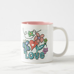 Tasse 2 Couleurs Love Garden