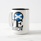 Tasse 2 Couleurs LOVE Glasgow 15oz (Devant gauche)