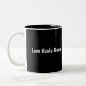 Tasse 2 Couleurs Love Koala Bears  (Gauche)