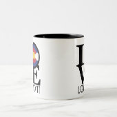 Tasse 2 Couleurs LOVE Longmont 11oz (Centre)
