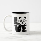 Tasse 2 Couleurs Love Panda (Gauche)