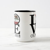 Tasse 2 Couleurs LOVE Sausalito 15oz (Centre)