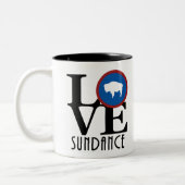 Tasse 2 Couleurs LOVE Sundance 11oz (Gauche)