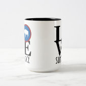 Tasse 2 Couleurs LOVE Sundance Wyoming 15oz (Centre)