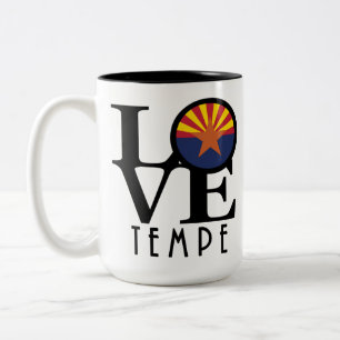 Tasse 2 Couleurs LOVE Tempe Arizona 15oz