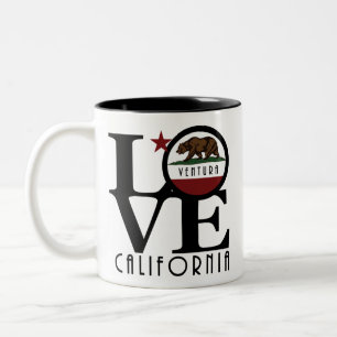 Tasse 2 Couleurs LOVE Ventura California 11oz