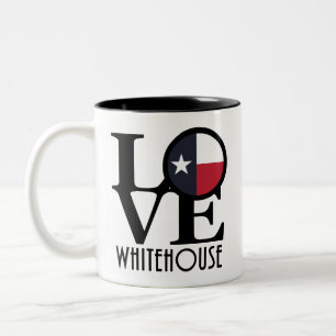 Tasse 2 Couleurs LOVE Whitehouse Texas
