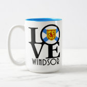 Tasse 2 Couleurs LOVE Windsor NS 15oz (Gauche)