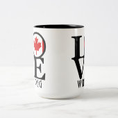 Tasse 2 Couleurs LOVE Winipeg 15oz (Centre)