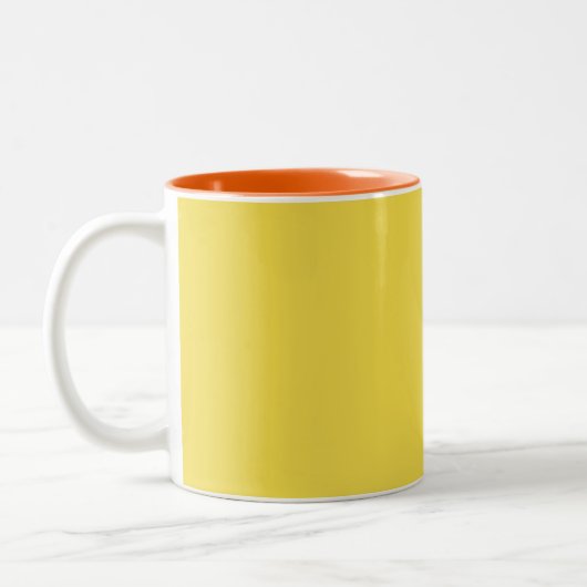 Tasse 2 Couleurs Lovely Citrouille Automne (Gauche)
