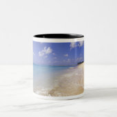 Tasse 2 Couleurs Low Bay Beach, Barbuda, Antigua (Centre)