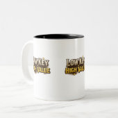 Tasse 2 Couleurs Low Key High Value (Devant gauche)