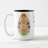 Tasse 2 Couleurs Lowicz Bloom Crest (Gauche)