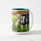 Tasse 2 Couleurs Lucky 3 Bébés sauvages (Devant droit)