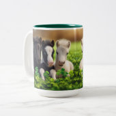Tasse 2 Couleurs Lucky 3 Bébés sauvages (Devant gauche)