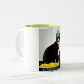 Tasse 2 Couleurs Lucky Irish (Devant gauche)