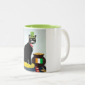Tasse 2 Couleurs Lucky Irish (Devant droit)