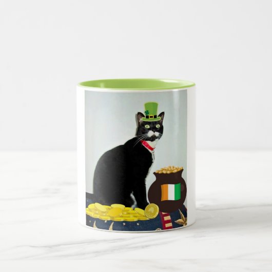Tasse 2 Couleurs Lucky Irish (Centre)
