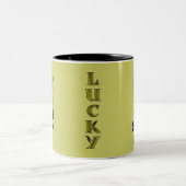 Tasse 2 Couleurs Lucky Leprechaun (Centre)