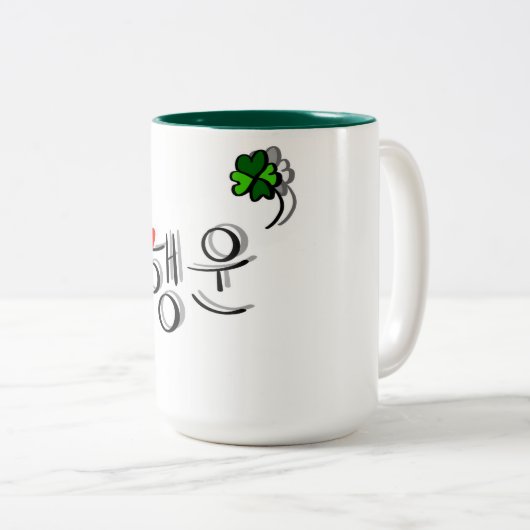 Tasse 2 Couleurs Lucky mugcup (Devant droit)