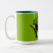 Tasse 2 Couleurs Lucky Poker Skull (Gauche)