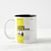 Tasse 2 Couleurs Ludwig Mies Van Der Rohe (Gauche)