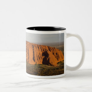 Tasse 2 Couleurs Lumière de fin d'après-midi sur Uluru / Ayers Rock