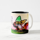 Tasse 2 Couleurs lumière de Jésus (Devant droit)