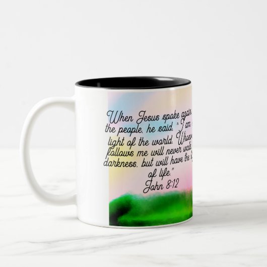 Tasse 2 Couleurs lumière de Jésus (Gauche)