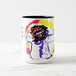 Tasse 2 Couleurs lumière monde jésus
