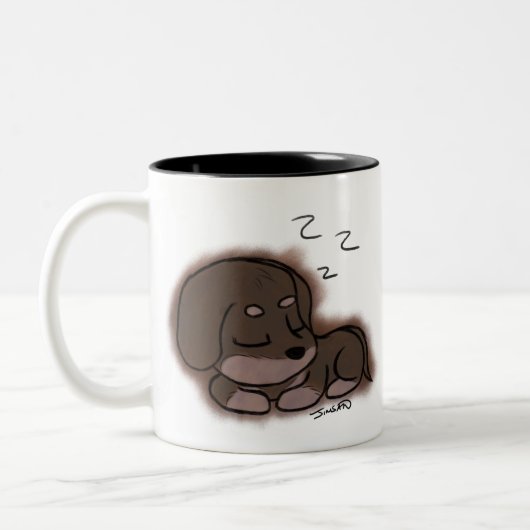 Tasse 2 Couleurs Luna (Gauche)