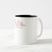 Tasse 2 Couleurs Lunaire : 2024 Année du Dragon (Devant droit)