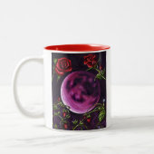 Tasse 2 Couleurs Lune aux fraises (Gauche)