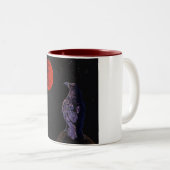 Tasse 2 Couleurs Lune de corneille (Devant droit)