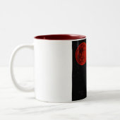 Tasse 2 Couleurs Lune de corneille (Gauche)
