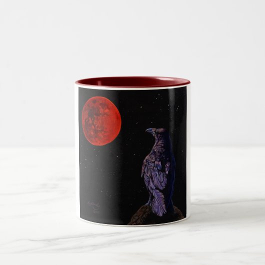 Tasse 2 Couleurs Lune de corneille (Centre)