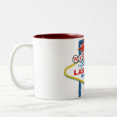 Tasse 2 Couleurs Lune de miel de Las Vegas (Gauche)