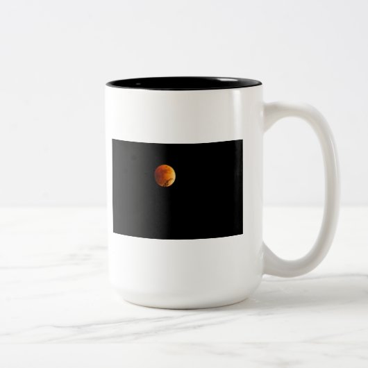 Tasse 2 Couleurs Lune de sang (Droit)