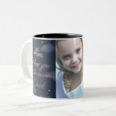 Tasse 2 Couleurs Lune et jour de mère arrière (Devant gauche)