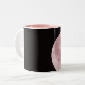 Tasse 2 Couleurs Lune rose (Devant gauche)