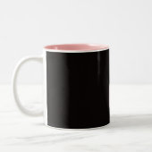Tasse 2 Couleurs Lune rose (Gauche)