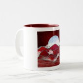 Tasse 2 Couleurs Lune rouge (Devant gauche)