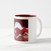 Tasse 2 Couleurs Lune rouge (Devant droit)
