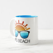 Tasse 2 Couleurs Lunettes de soleil d'Alys Beach (Devant gauche)