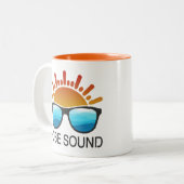 Tasse 2 Couleurs Lunettes de soleil Hobe Sound Florida (Devant gauche)