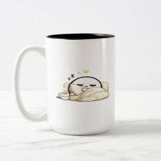 Tasse 2 Couleurs Lunio Cozy Morning Coffee endormi - Mignon Kawaii