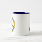 Tasse 2 Couleurs Luther Rose au relief (Centre)