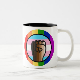 Tasse 2 Couleurs Lutter contre l'injustice Faire de l'égalité