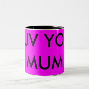 TASSE 2 COULEURS LUV VOUS MAMAN